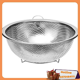 Mua Rổ Inox Ánh Dương Ad1391  31.5Cm ( Cỡ Đại) - Hàng Loại 1