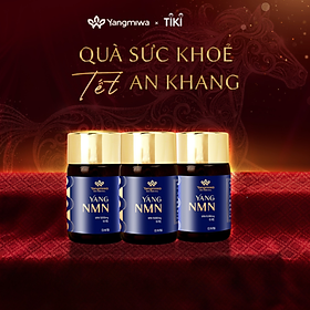 Viên uống tăng năng lượng tế bào Yang NMN 15000 mg (180 viên) Quà Sức Khỏe cao cấp từ Nhật Bản