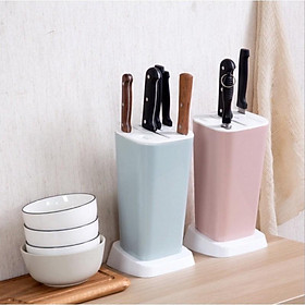 Mua Kệ Đựng Dao Kéo Siêu Tiện Lợi/Ống Dao 7 Khe Dắt Dao/Giá Đựng Dụng Cụ Dao kéo Cao Cấp/Ống Nhựa Đựng dao Để Bàn