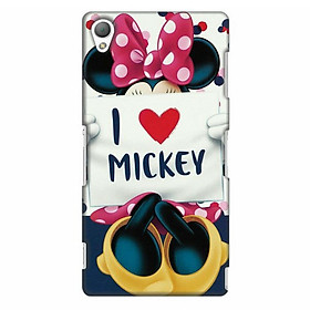 Ốp Lưng Dành Cho Điện Thoại Sony Z3 - I Love Mickey