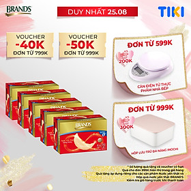 Combo 5 nước yến thật brand's không đường