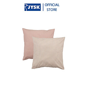 Vỏ gối trang trí | JYSK Guldregn | cotton | nhiều màu | R50xD50cm
