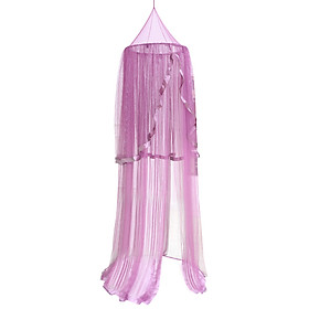 Màn Chụp Công Chúa Chống Muỗi Dạng Quay Tròn Vải Lưới Ren (94.5inch)