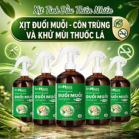 (An toàn cho trẻ) Xịt Đuổi Muỗi Tinh Dầu Sả Chanh Xịt Tinh Dầu Thiên Nhiên -Đuổi Muỗi Khử Mùi Đuổi Kiến Ba Khoang Côn Trùng Chai lớn 300ml