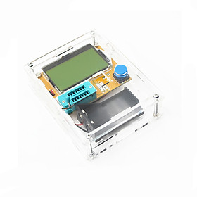 Mạch Test Linh Kiện Điện Tử LCR T4 + Full Vỏ Mica