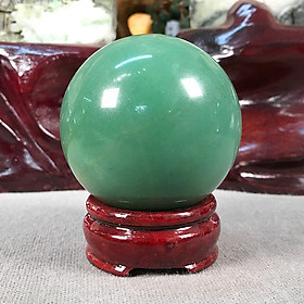 Mua Quả Cầu Phong Thủy Thạch Anh Xanh