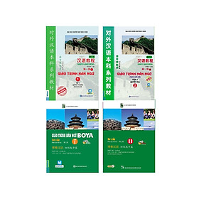 Combo 4 Cuốn: Giáo Trình Hán Ngữ 1, Giáo Trình Hán Ngữ 2, Giáo Trình Hán Ngữ BOYA Sơ Cấp 1 Và Giáo Trình Hán Ngữ BOYA Sơ Cấp 2