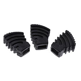 3 Pcs Large Rubber Feet for Drum Percussion Instrument Parts