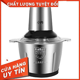Mua SIÊU SALE Máy Xay Thịt Cối Inox 4 Lưỡi Đa Năng  Dung Tích 2L 3L( Sẵn hàng )