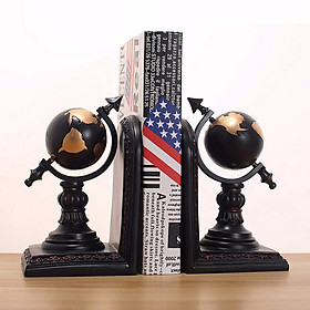 Decor- chặn sách hình cầu thế giới