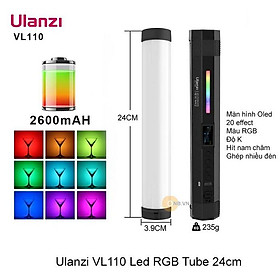Đèn led Tube Ulanzi VL110 RGB hàng chính hãng