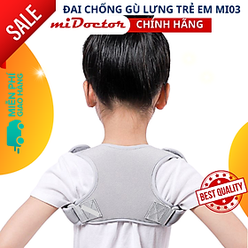 Đai Chống Gù Lưng Cho Trẻ Em Cao Cấp Chính Hãng miDoctor – Đai Lưng Chống Gù Trẻ Em (Từ 5 – 13 Tuổi) - mi03TR