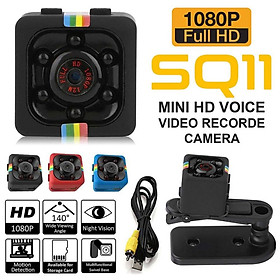Mua Camera Mini FullHD 1080P Hỗ Trợ Đèn LED Hồng Ngoại Đen Nhìn Đêm Cao Cấp Cảnh Báo Chuyển Động