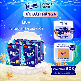 Khăn Giấy Rút Cao cấp Tempo - 4 Lớp Bền Dai, An Toàn Cho Da - Thương Hiệu Đức