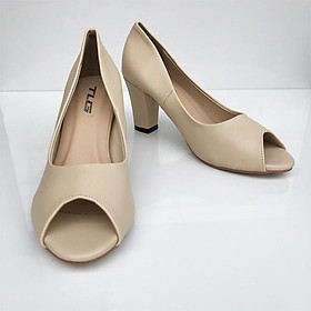 Giày da cao gót nữ 21298 hot trend