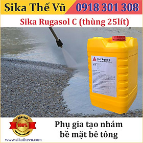 Mua Phụ gia tạo nhám bề mặt bê tông - Sika Rugasol C (thùng 25lít)