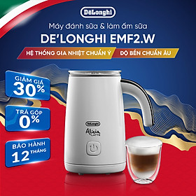 [Hàng chính hãng] Máy đánh sữa DeLonghi Alicia Latte EMF2 (BK / W)