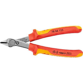 Mua Kềm Cắt Linh Kiện Điện Tử Knipex Super Knips Cách Điện 1000 Volt 78 06 125 - Hàng Chính Hãng 100% từ Anh