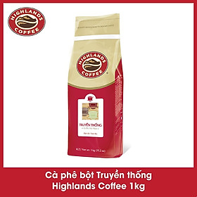 BÁO GIÁ Cà Phê Highland Coffee | Shopee Lazada Sendo Tiki mới nhất 66 Cà phê rang xay HIGHLANDS COFFEE Truyền Thống 1Kg