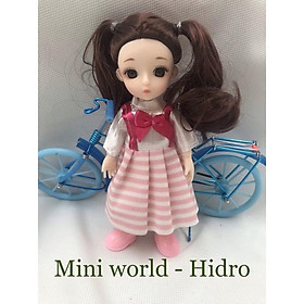 Váy cho búp bê Baboliy bjd 16cm 1/8 dễ thương mã B