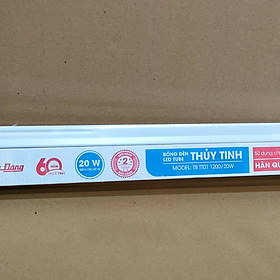 Mua Bộ máng đèn và Led Tube  T8  1.2m N02 120 ánh sáng trắng 18W