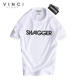 Áo Thun Nam Phản Quang Swagger Cotton Tay Ngắn