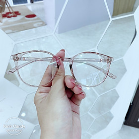 Gọng kính cận tròn nhựa dẻo 203