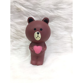 Nơi bán Squishy gấu nâu, squishy chậm tăng mùi thơm dịu nhẹ, đồ chơi cho bé trai và bé gái  - 4 - Giá Từ -1đ