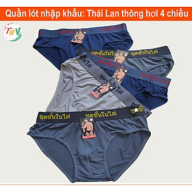 Combo 5 quần lót Nam Thái Lan (Thông Hơi co giãn 4 chiều)