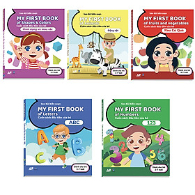 Combo 5 Cuốn Sách Song Ngữ Đầu Tiên Của Bé 2 - 7 Tuổi - My First Books