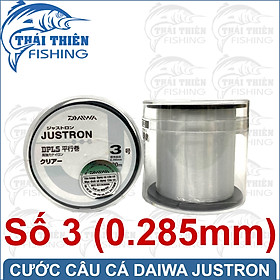 Dây cước câu cá Nhật Daiwa Justron (Giao màu ngẫu nhiên)
