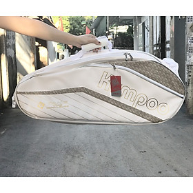 Bao vợt cầu lông Kumpoo KB163 Màu trắng