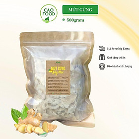 Mua  500GR  Mứt gừng sấy mộc CAO Food từ gừng già Huế sạch tự nhiên 100% - Đặc sản Mứt gừng Huế nhà làm thơm ngon phải thử