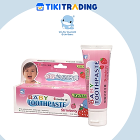 Kem Đánh Răng Cho Bé Ku.Ku Duckbill - Từ 06 Tháng Tuổi - Hương Dâu