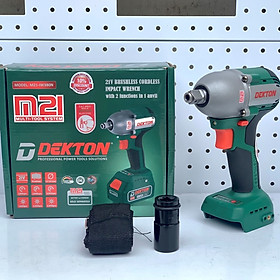 Mua Máy Siết Bulong Dekton 2IN1 Eco Series / 380Nm / M21-IW380N / Motor Brushless / Chân Pin Phổ Thông