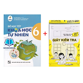 Sách - Để học tốt Khoa học tự nhiên 6