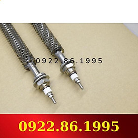 Điện trở sấy khô chữ U 60cm 70cm công suất 2kw 3kw điện áp 220V 380V có cánh tản nhiệt hàng nhập
