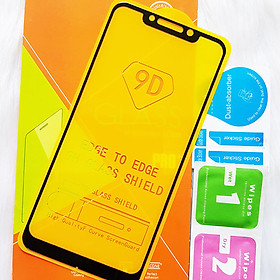 Kính Cường lực 9D Dành Cho XIAOMI POCOPHONE F1 Full Keo Màn Hình - Màu Đen