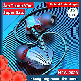 Hình ảnh Tai Nghe Nhét Tai XSmart HiFi S2000 Pro Super Bass Chống Ồn Cực Tốt, Âm Thanh Khủng, Chơi Game Ngon - Hàng Chính Hãng
