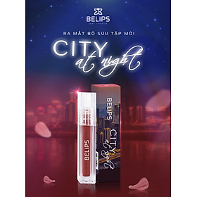 Son kem lì Belips City At Night mỏng mịn mềm môi Soft Matte Lipstick