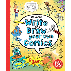 Sách nghệ thuật tiếng Anh Write And Draw Your Own Comics