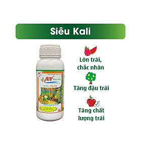 Siêu Kali AT 500ml Kali AT Hữu Cơ Tạo Ngọt, Kích Thích Đậu Trái, Chắc Nhân