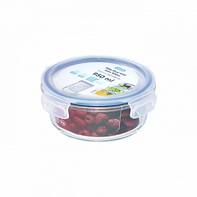 HỘP ĐỰNG THỰC PHẨM THỦY TINH TRÒN INOCHI 950ML