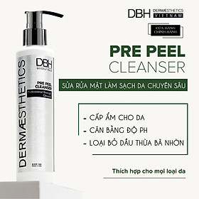 SỮA RỬA MẶT DÙNG CHO LIỆU TRÌNH CHUYÊN SÂU- PRE PEEL CLEANSER 180ML