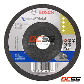 Đá mài kim loại 125x6.3x22.23mm BOSCH 2608600263 | DCSG