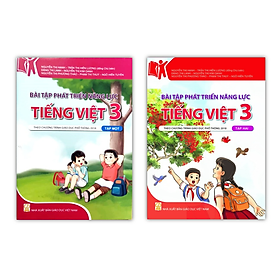 Sách - Combo Bài tập phát triển năng lực Tiếng Việt lớp 3 - ( tập 1 + tập 2 )