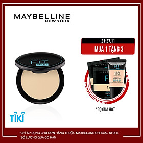 Phấn Nền Kiềm Dầu Chống Nắng 12H SPF 28 PA+++ Mịn Lì Lâu Trôi Fit Me Maybelline New York Compact Powder 6g