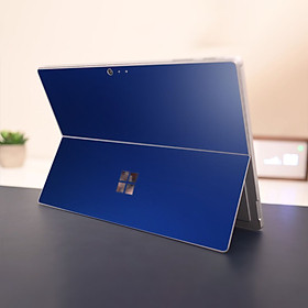 Mua Skin dán hình Aluminum Chrome xanh dương coban mịn cho Surface Go  Pro 2  Pro 3  Pro 4  Pro 5  Pro 6  Pro 7  Pro X