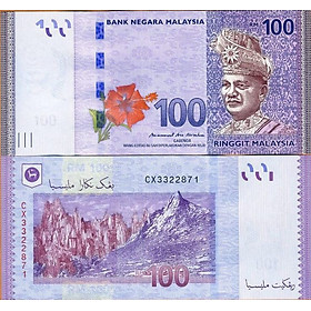Mua Tiền Đông Nam Á  100 ringgit Malaysia  mệnh giá lớn nhất sưu tầm
