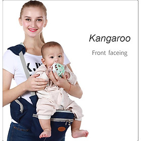 Công Thái Học Cho Bé Bé Kangaroo Con Hông Ghế Dụng Cụ Cho Bé Giá Đỡ Sling Bọc Ba Lô Du Lịch Cho Bé Hoạt Động Ngoài Trời Bánh Răng - one